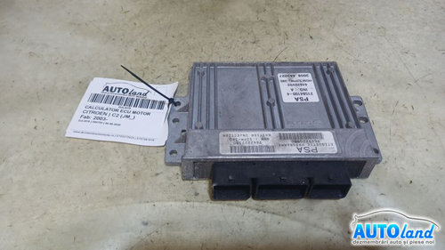 Calculator Ecu Motor 9642222380 1.4b Citroen C2 JM 2003