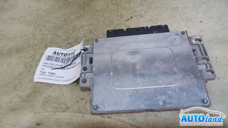 Calculator Ecu Motor 9644625680 Peugeot 206 hatchback 2A/C 1998