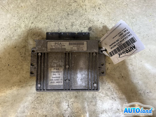 Calculator Ecu Motor 9644625680 Peugeot 206 limuzina 2007