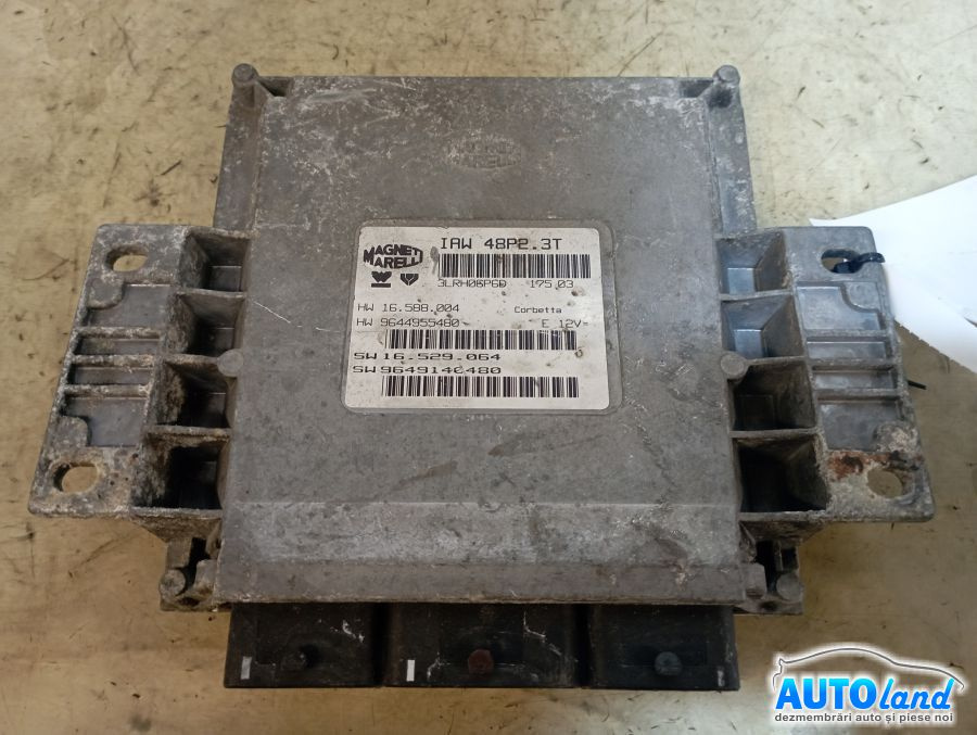 Calculator Ecu Motor 9644955480 Peugeot 206 limuzina 2007