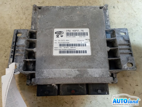 Calculator Ecu Motor 9645989480 Peugeot 206 limuzina 2007
