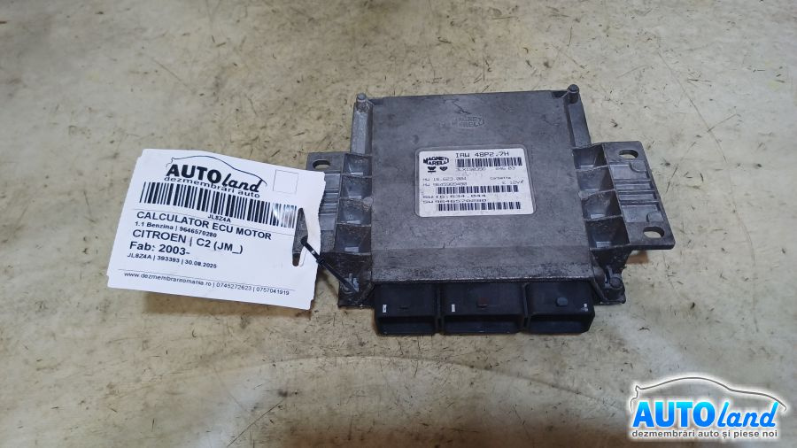 Calculator Ecu Motor 9646570280 1.1 Benzina Citroen C2 JM 2003