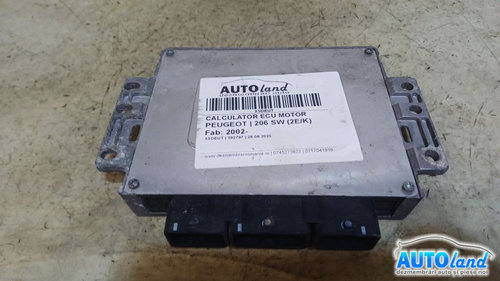 Calculator Ecu Motor 9646988680 Peugeot 206 SW 2E/K 2002