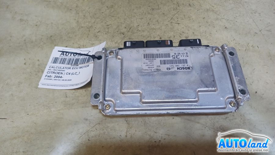 Calculator Ecu Motor 9647480580 Nfu Citr
