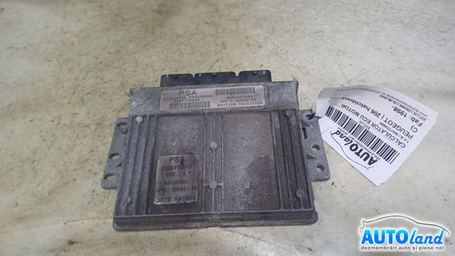 Calculator Ecu Motor 9647759680 1.4 B Peugeot 206 hatchback 2A/C 1998