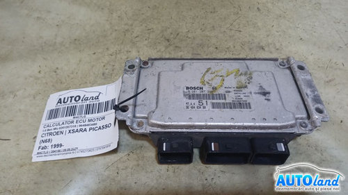 Calculator Ecu Motor 9648483480 1.6 Ben Nfu 0261207318 Citroen XSARA PICASSO N68 1999