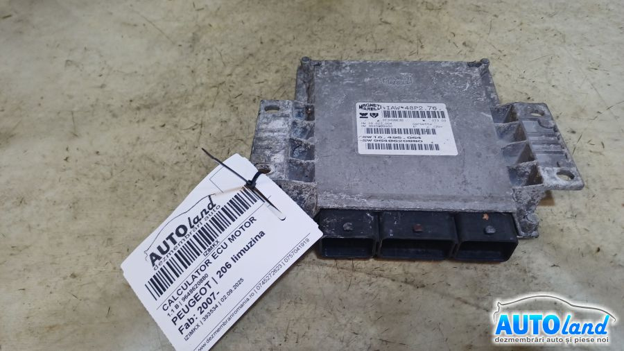 Calculator Ecu Motor 9648620880 1.1 B Peugeot 206 limuzina 2007