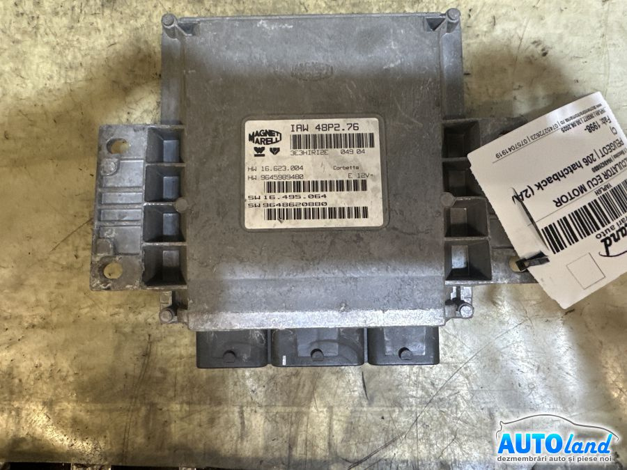 Calculator Ecu Motor 9648620880 1.1 Benzina Peugeot 206 hatchback 2A/C 1998