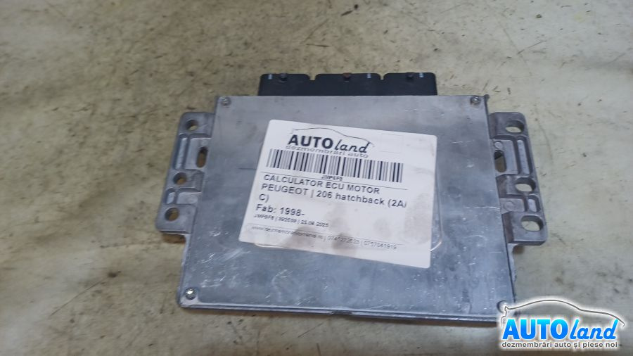 Calculator Ecu Motor 9649433980 Peugeot 206 hatchback 2A/C 1998