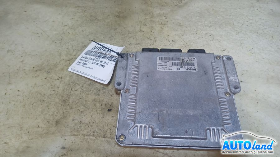 Calculator Ecu Motor 9650221480 2.0 HDI Peugeot 307 CC 3B 2003