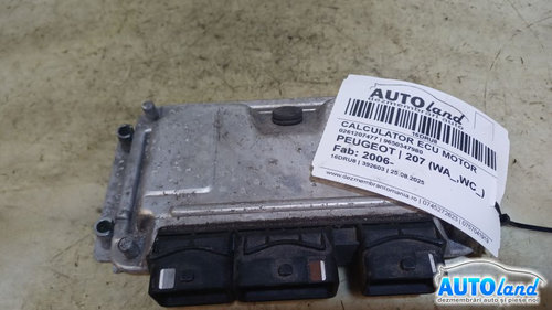 Calculator Ecu Motor 9650347980 0261207477 Peugeot 207 2006
