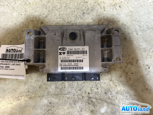 Calculator Ecu Motor 9650602580 Peugeot 307 3A/C 2000