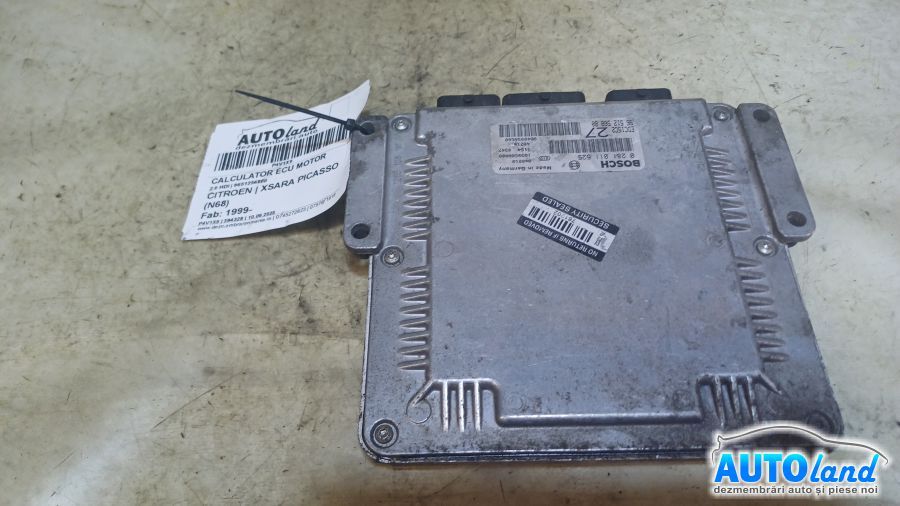 Calculator Ecu Motor 9651256880 2.0 HDI Citroen XSARA PICASSO N68 1999