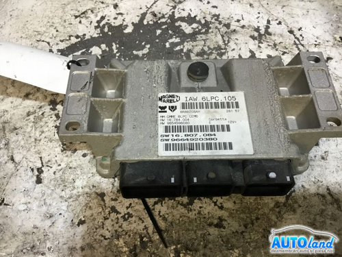 Calculator Ecu Motor 9654596080 9654596080 Peugeot 207 2006