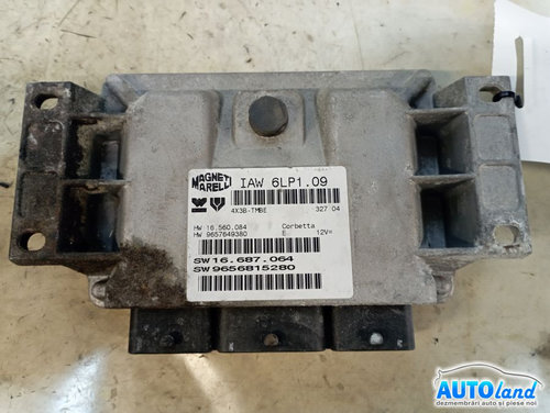 Calculator Ecu Motor 9656815280 2.0b 9657649380 Peugeot 307 3A/C 2000