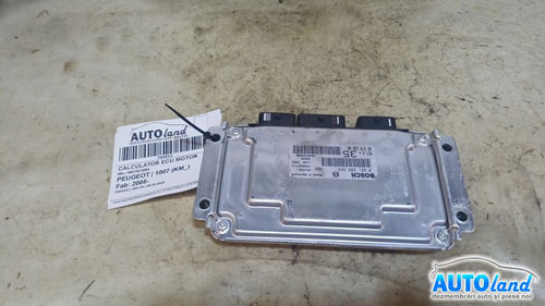 Calculator Ecu Motor 9657823880 Nfu Peugeot 1007 KM 2005