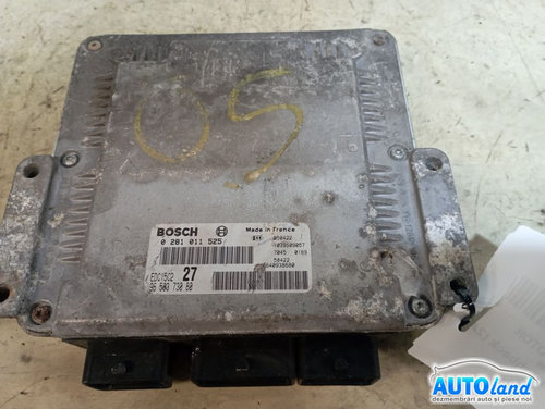 Calculator Ecu Motor 9658373080 2.0 HDI0281011525 Peugeot 206 hatchback 2A/C 1998