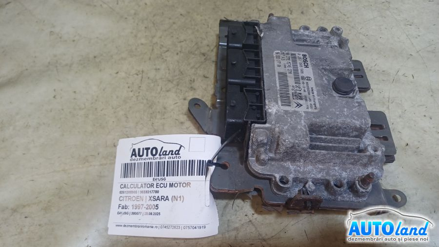 Calculator Ecu Motor 9659317780 02612089