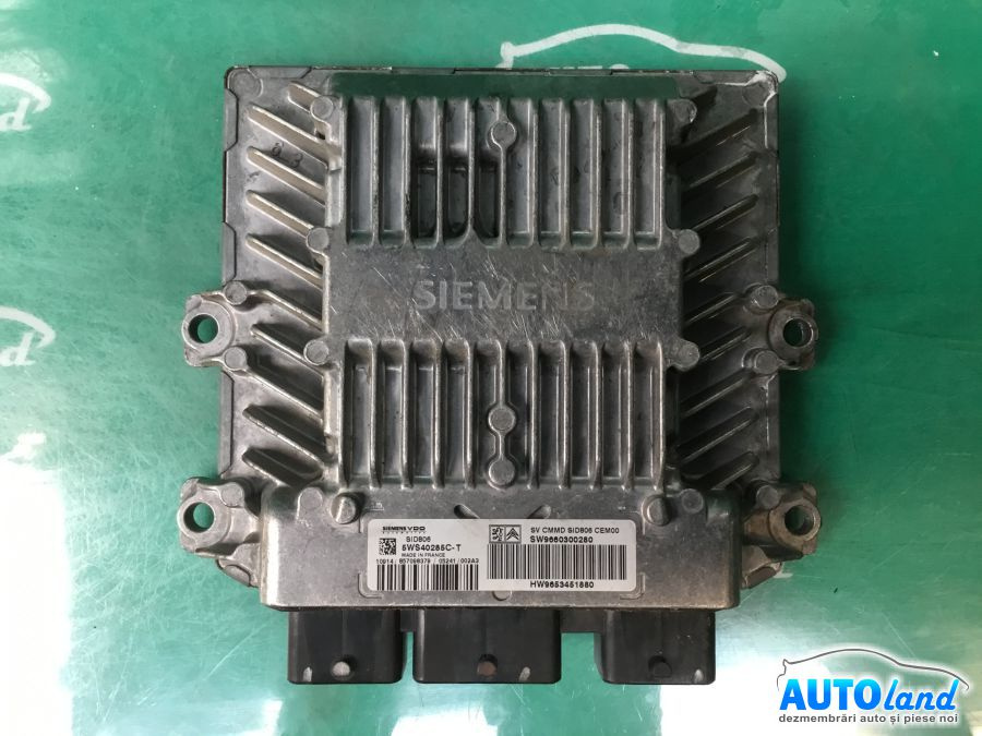 Calculator Ecu Motor 9660300280 1.4 HDI Citroen C3 FC 2002