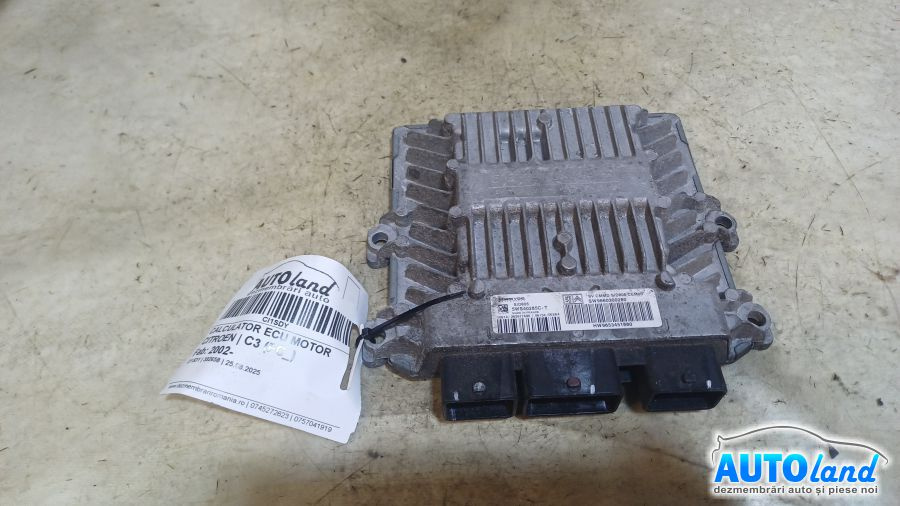 Calculator Ecu Motor 9660300280 Citroen C3 FC 2002