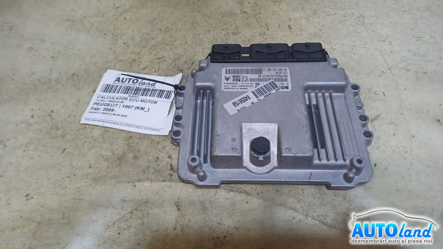 Calculator Ecu Motor 9660324180 1.6 HDI Peugeot 1007 KM 2005