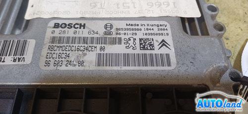 Calculator Ecu Motor 9660324180 Peugeot 207 2006