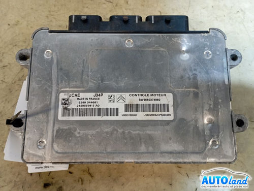 Calculator Ecu Motor 9660374680 Citroen C3 FC 2002