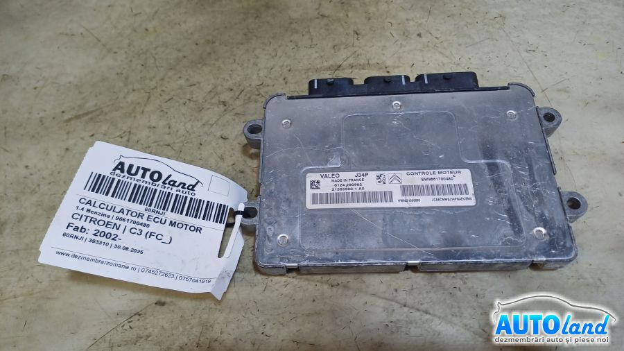 Calculator Ecu Motor 9661700480 1.4 Benz