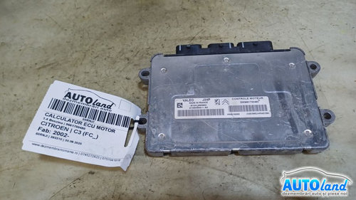 Calculator Ecu Motor 9661700480 1.4 Benzina Citroen C3 FC 2002