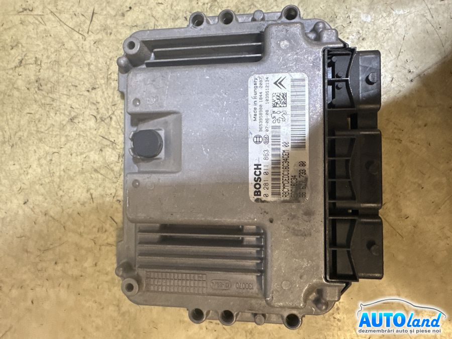Calculator Ecu Motor 9661773380 0281011863 Peugeot 307 3A/C 2000