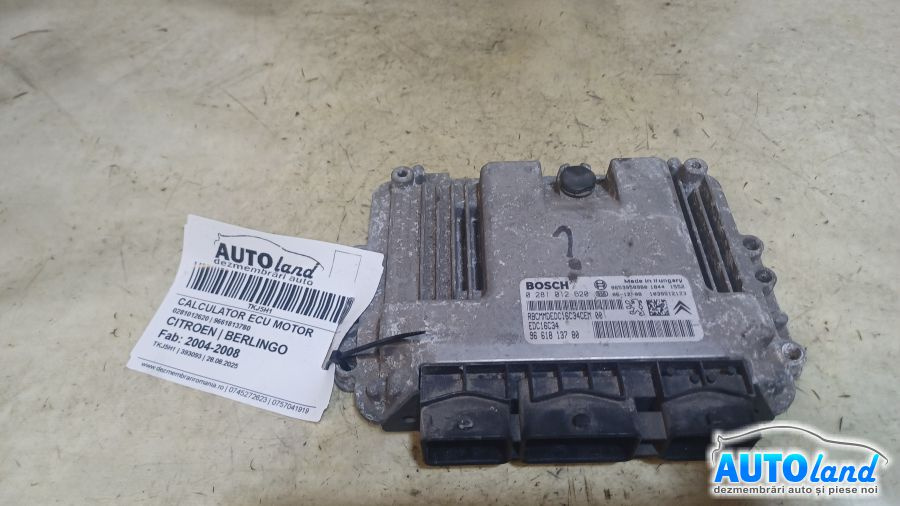 Calculator Ecu Motor 9661813780 0281012620 Citroen BERLINGO 2004-2008
