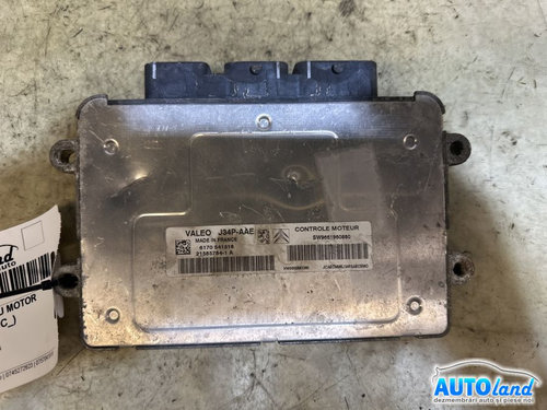 Calculator Ecu Motor 9661960880 Citroen C3 FC 2002