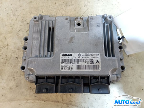 Calculator Ecu Motor 9662872280 0281011634 Citroen C3 Picasso 2009