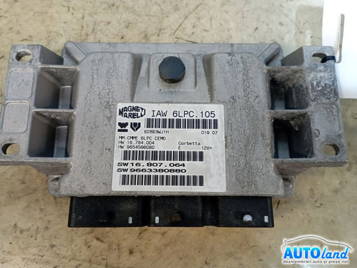 Calculator Ecu Motor 9663380880 1.4 B Peugeot 207 SW WK 2007