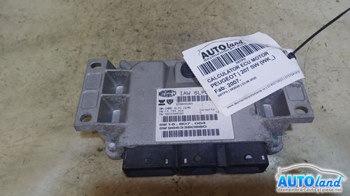 Calculator Ecu Motor 9663380880 Peugeot 207 SW WK 2007