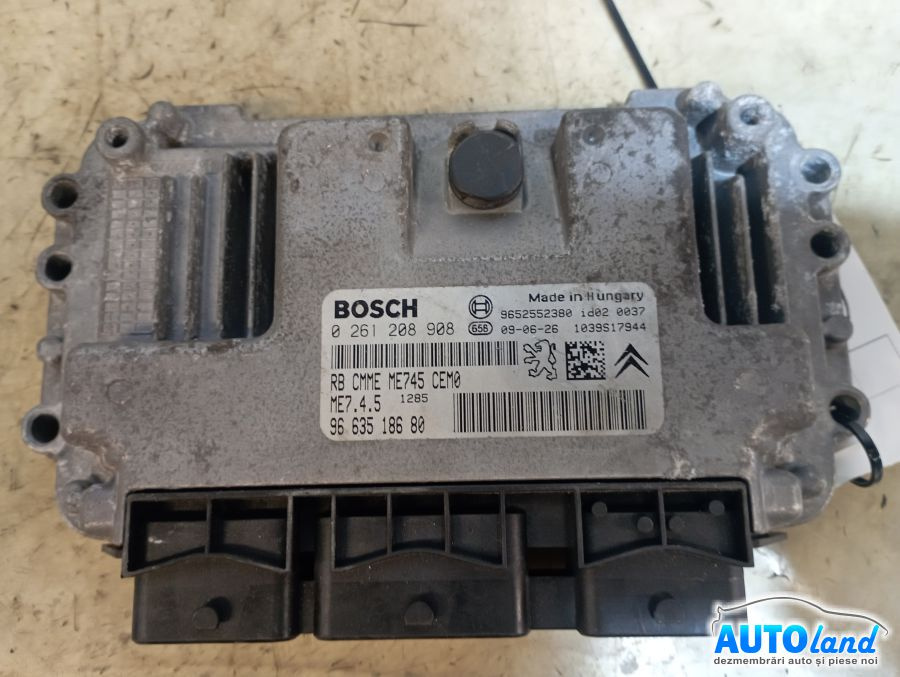 Calculator Ecu Motor 9663518680 0261208908 Citroen XSARA PICASSO N68 1999
