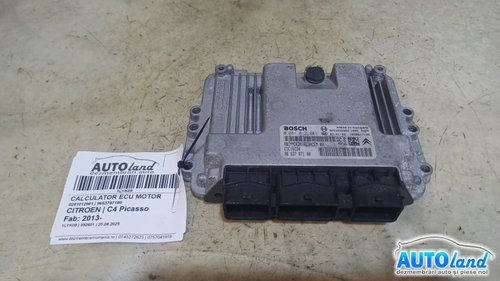 Calculator Ecu Motor 9663787180 0281012981 Citroen C4 Picasso 2013