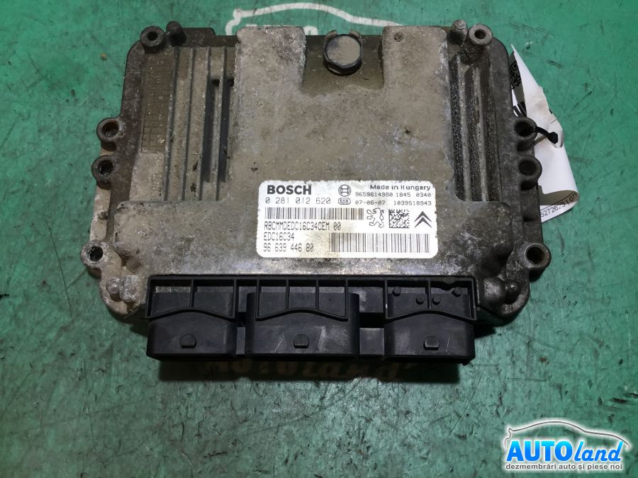 Calculator Ecu Motor 9663944680 1.6 HDI0281012620 Citroen BERLINGO 1996