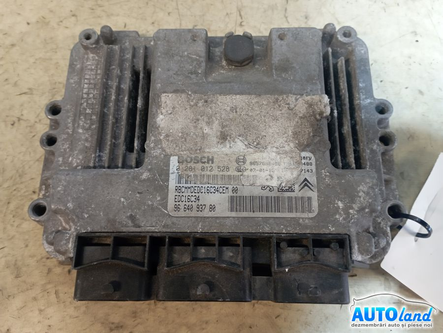 Calculator Ecu Motor 9664093780 1.4 HDI0281012528 Peugeot 206 limuzina 2007