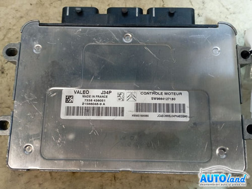 Calculator Ecu Motor 9664127180 Benzina Citroen NEMO AA 2008