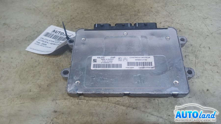 Calculator Ecu Motor 9664127180 Citroen NEMO AA 2008