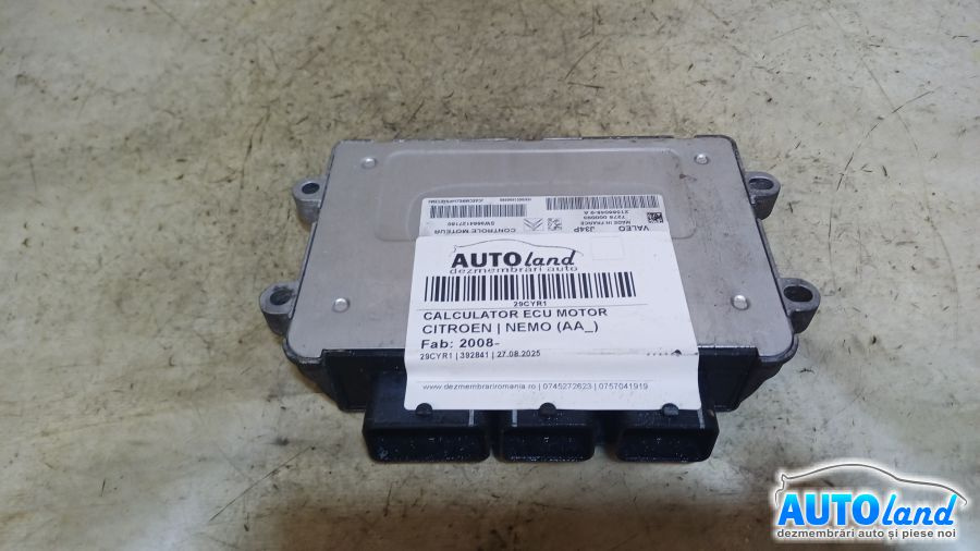 Calculator Ecu Motor 9664127180 Citroen NEMO AA 2008