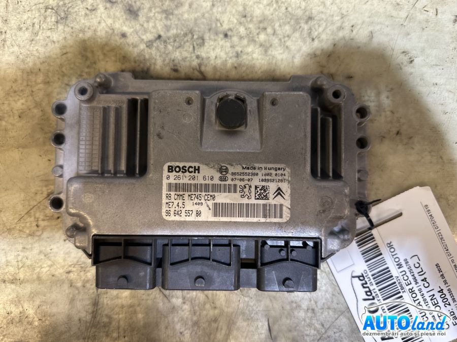 Calculator Ecu Motor 9664255780 Benzina 