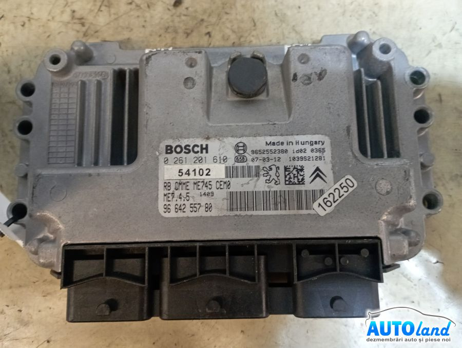 Calculator Ecu Motor 9664255780 Benzina0261201610 Citroen C4 LC 2004