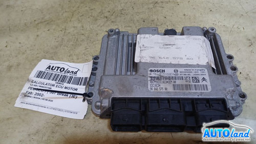 Calculator Ecu Motor 9664257580 1.6 HDI Peugeot 307 Break 3E 2002