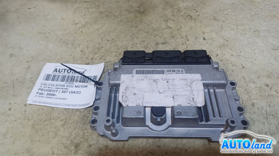 Calculator Ecu Motor 9664285080 16 16V Benz Peugeot 307 3A/C 2000