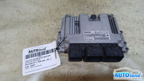 Calculator Ecu Motor 9664738680 0261201505 Peugeot 308 4A ,4C 2007