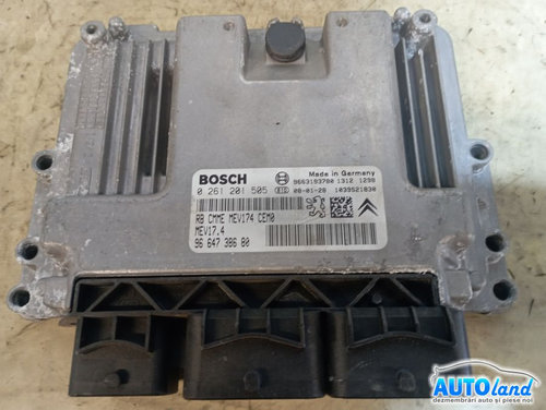 Calculator Ecu Motor 9664738680 Benzina 0261201505 Citroen C4 LC 2004