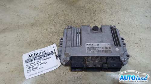 Calculator Ecu Motor 9664843480 0281012523 Citroen C3 FC 2002