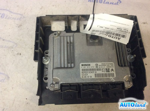 Calculator Ecu Motor 9664843780 1.6 HDI 0281013872 Peugeot 207 2006